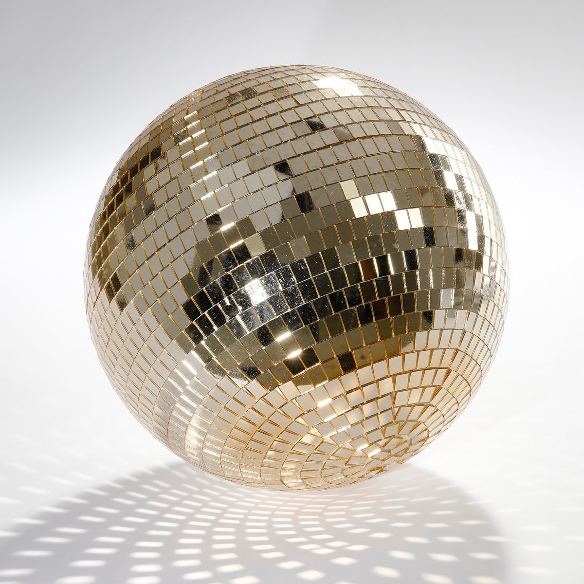 Kerst Discobal - Ø25 cm - Champagne