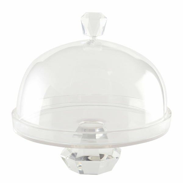 Glazen diamant diamanten cakebel