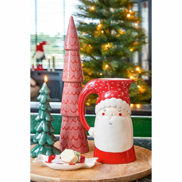 Celebration Kan - L12 x B16 x H22 cm - Steengoed - Rood