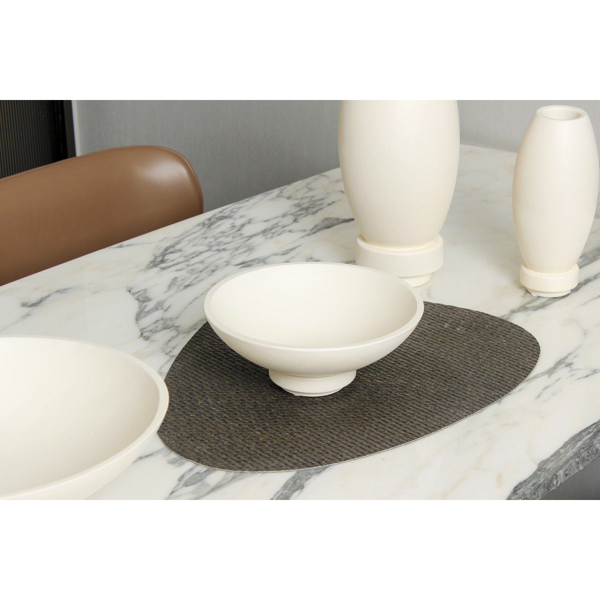Grote schaal modern design, van microcement, zwart, RUD12WH