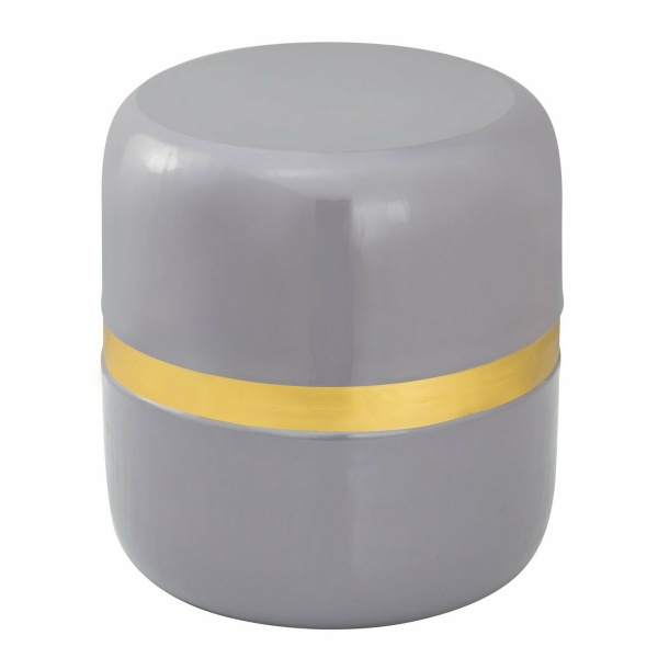 Decotisch tafeltafel rond Ø 34 uur 36 cm lamptafel soft beverley tafel metaal en glazuur