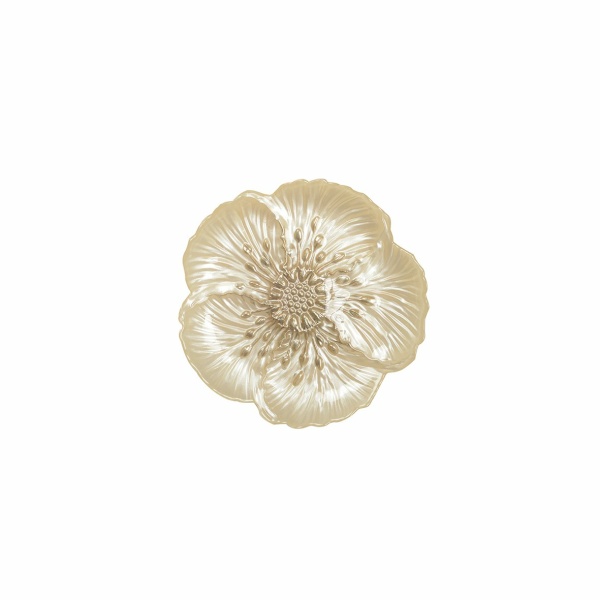 Vanille bloem dessertplaat