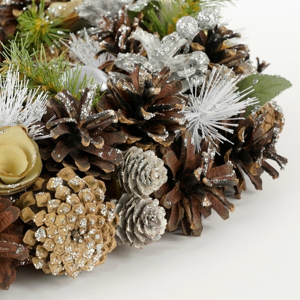 Kerstkrans - Ø50 cm - Perzik