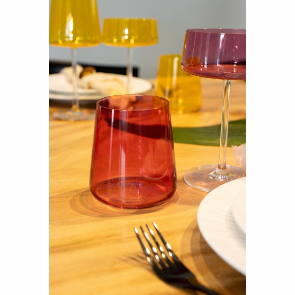 Waterglazen 6 kleuren 300 ml - veel 6