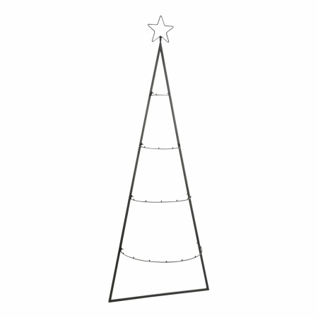 Wandrek voor Decoraties - L50 x H131 cm - Metaal - Zwart