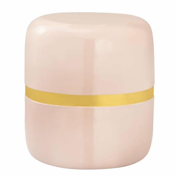 Decotisch tafeltafel rond Ø 34 uur 36 cm lamptafel soft beverley tafel metaal en glazuur