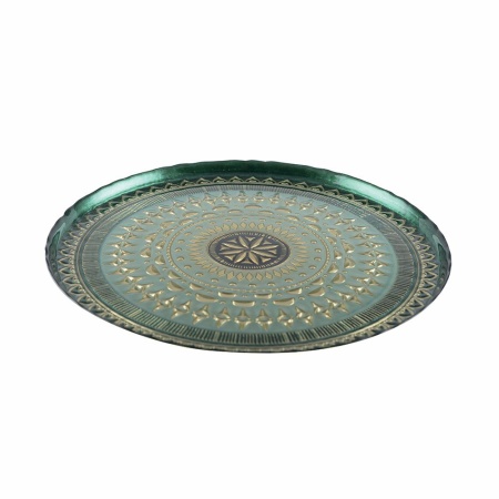 Groene en zwarte taartgerecht 32,5 cm - Coachella