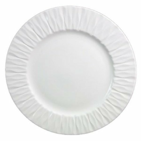 Lilia witte dessertplaat 20.4x20.4x2.1cm