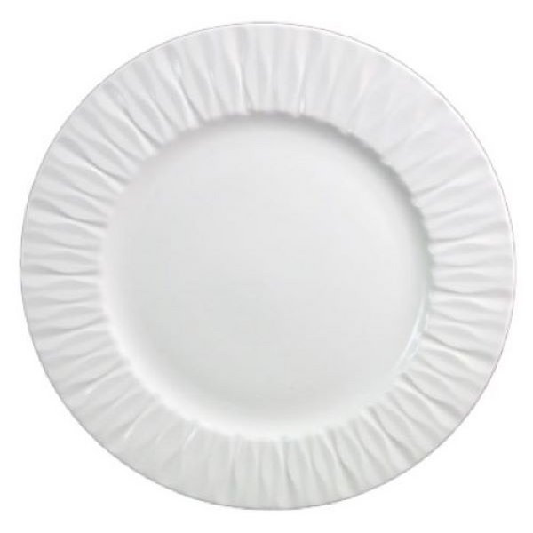 Lilia witte dessertplaat 20.4x20.4x2.1cm