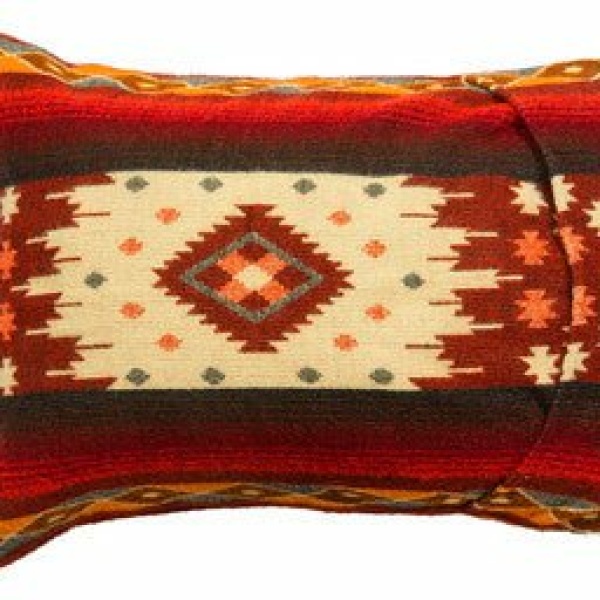 Kussen 40x60cm - Native Quilotoa Red - inclusief binnenkussen met eendenveren