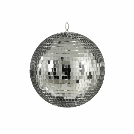 Kerst Discobal - Ø25 cm - Zilver