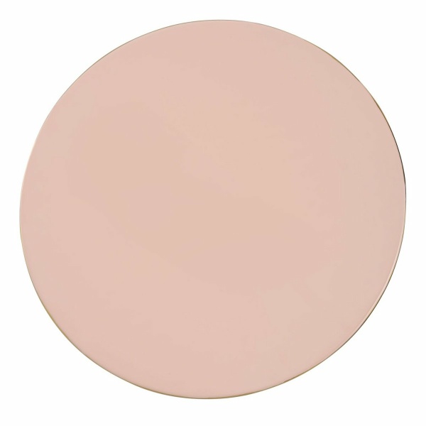 Bijzettafel rond ø 45 H 45 cm Decoratieve tafel Lampentafel Salontafel Glamtafel Metaal en email