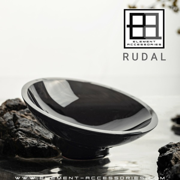 Innovatieve moderne vaas, topdesign, achterkant high-end glas. RUD22ZW