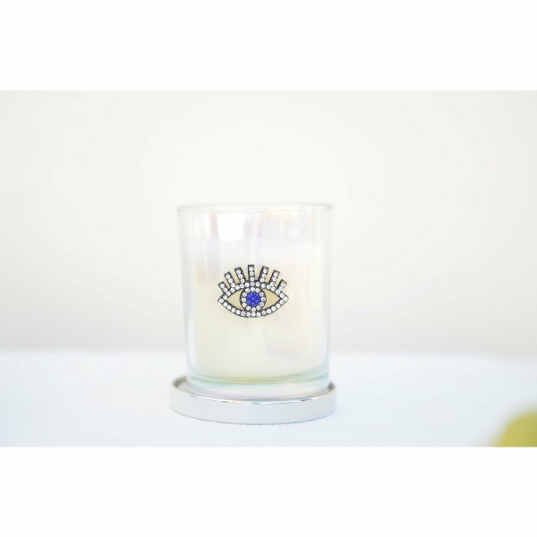Zilveren kaars patchouli parfumoog