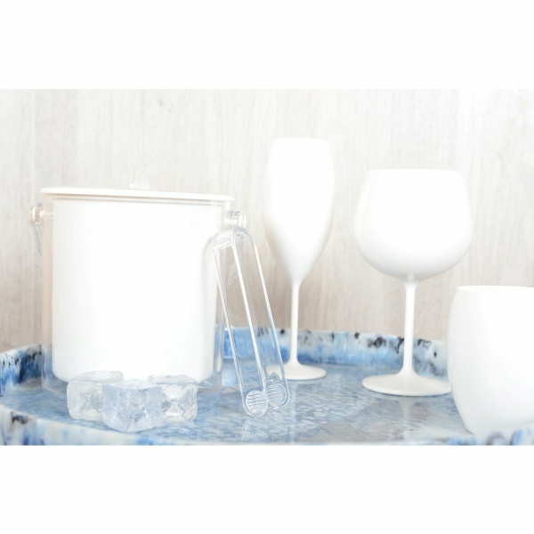 Window Acryl Ice Bucket met tang