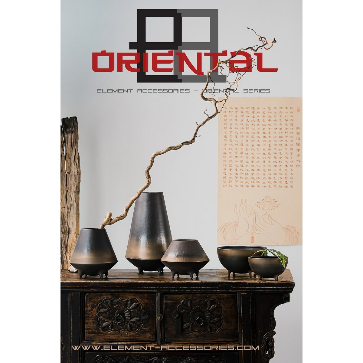 NewModern keramiek high-end design vaas/kom East+West OTA35