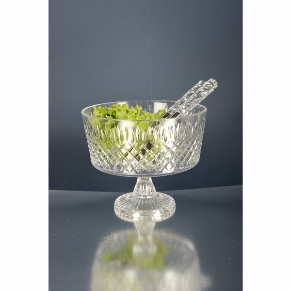 Hammered Silver Salad bestek