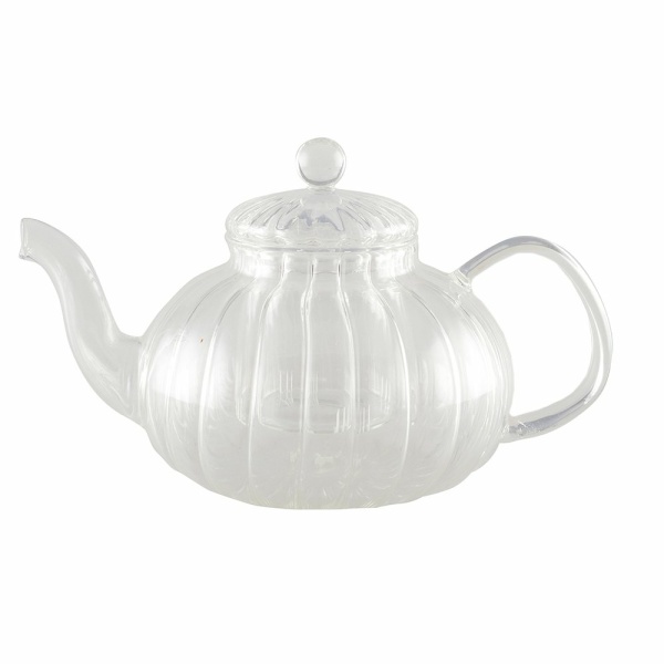 Glazen theepot