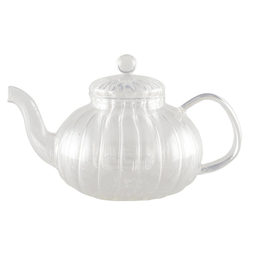 Glazen theepot