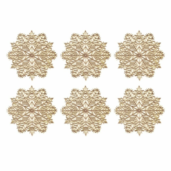 Golden Flock Glass - veel van 6