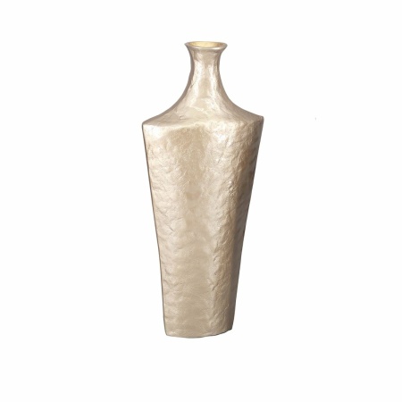 Vaas sable en aluminium 20x10x50cm