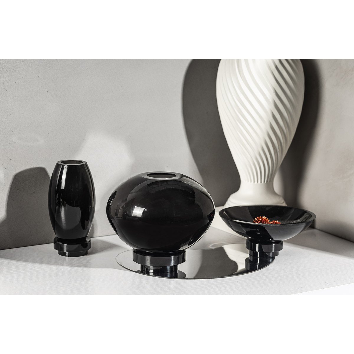 innovatieve design schaal, high end glas, RUD10ZW