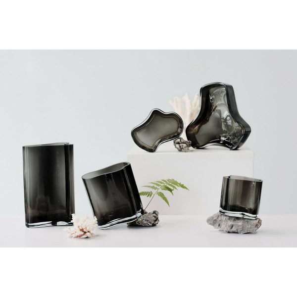 Nieuw modern design grote kom of bord, geïnspireerd op CORAL en Aalto, COR08GR