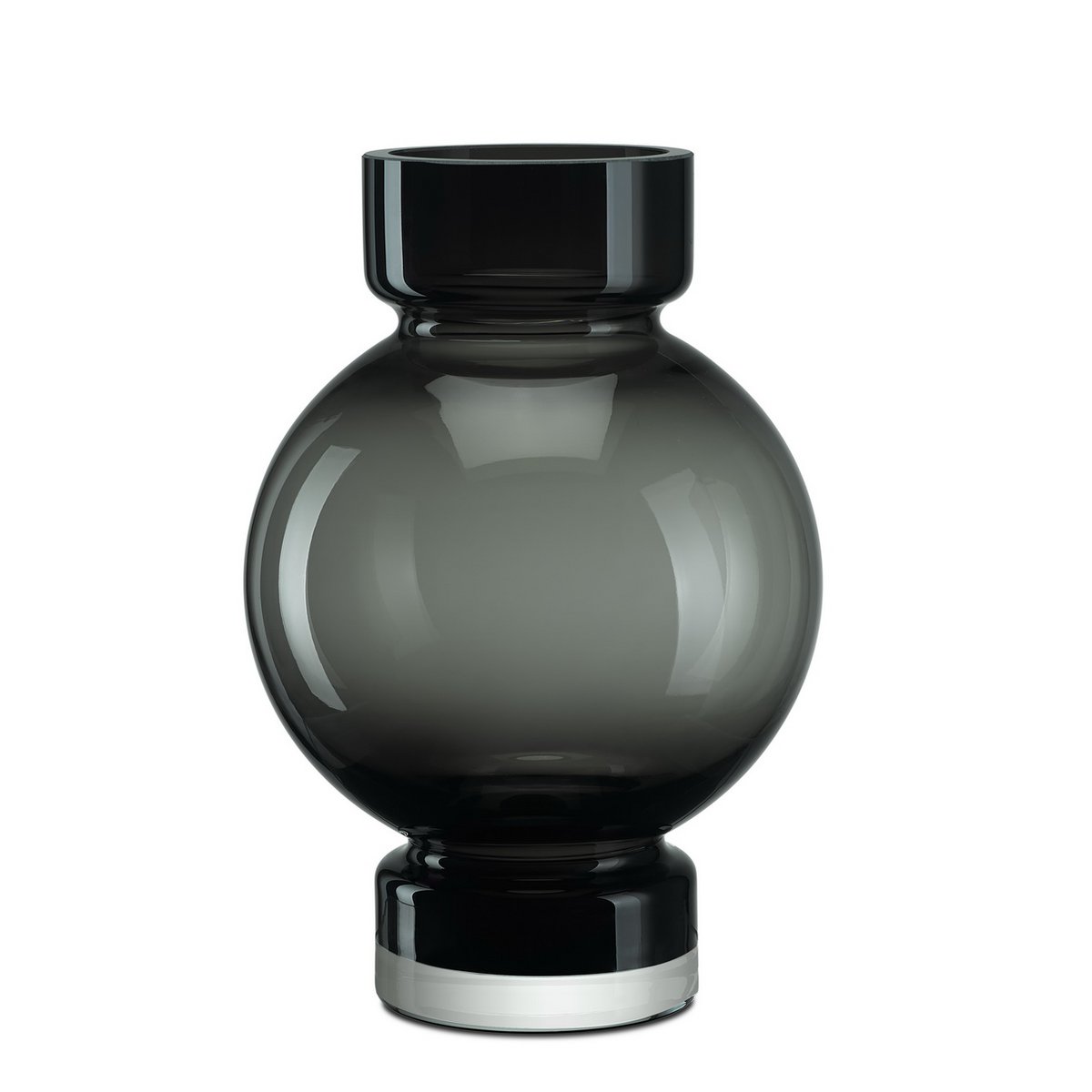 moderne bolvormige luxe vaas ORURO - 9mm dik glas