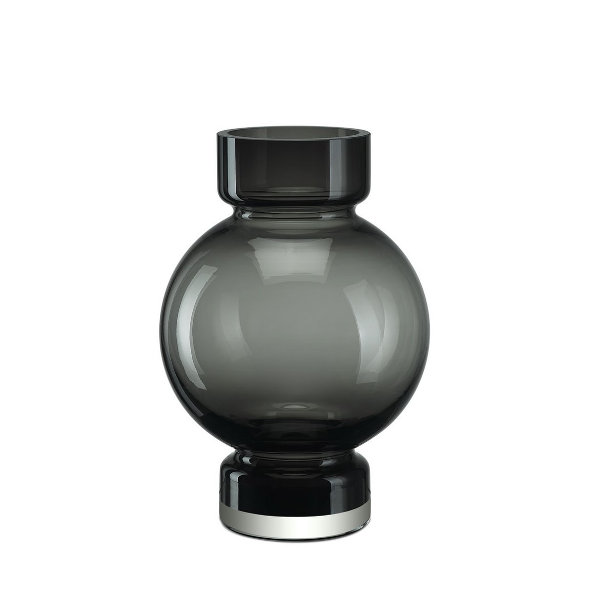 moderne bolvormige luxe vaas ORURO - 9mm dik glas