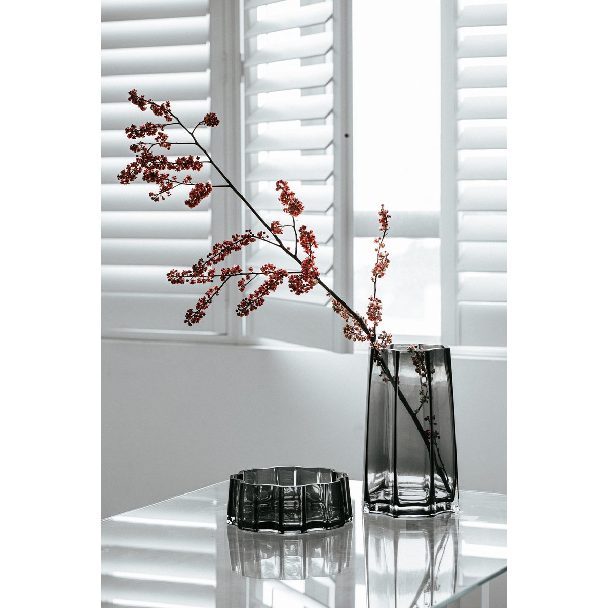 Modern-Classic Luxe schaal, stijlvol design, LENOX 08 Grey