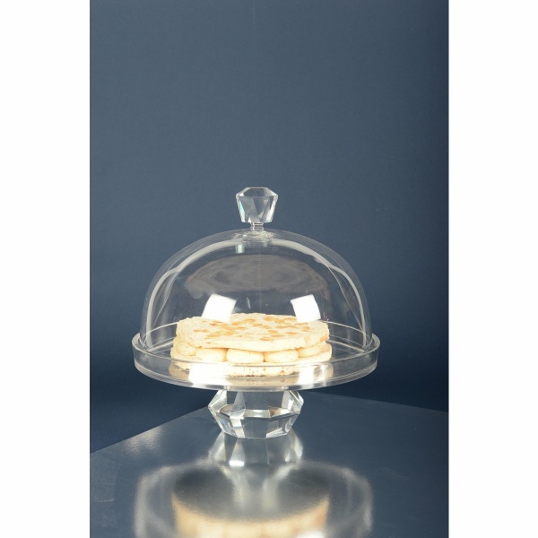Glazen diamant diamanten cakebel