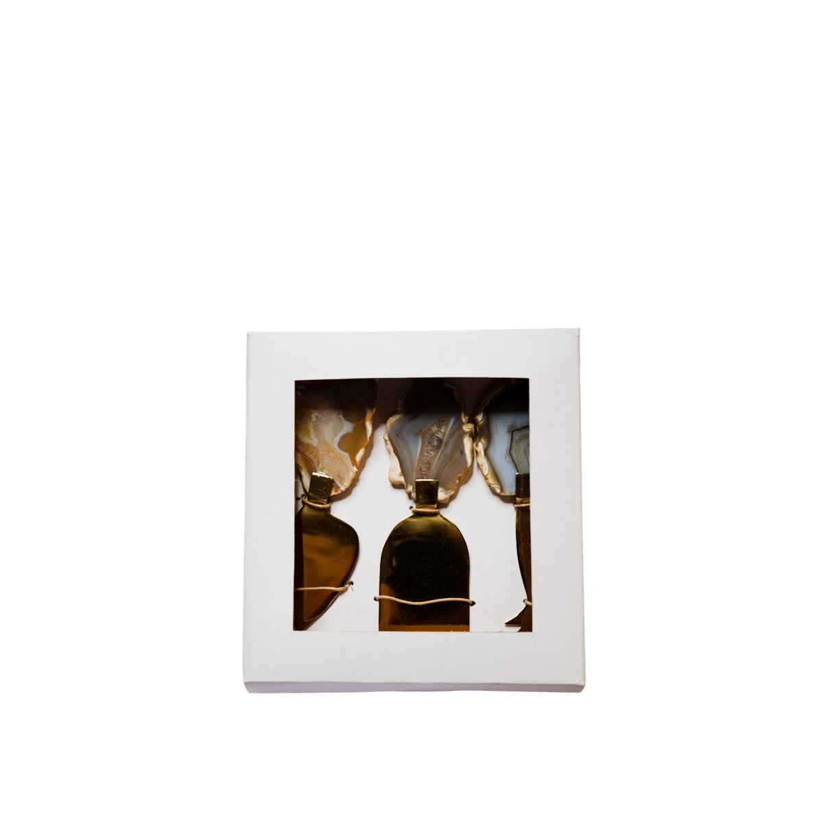 Stone Agate Beige Cheese Service - veel van 3