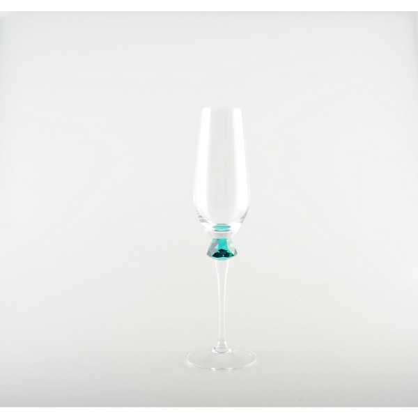 Flutes met 4 -gekleurde diamantvoet - veel van 4