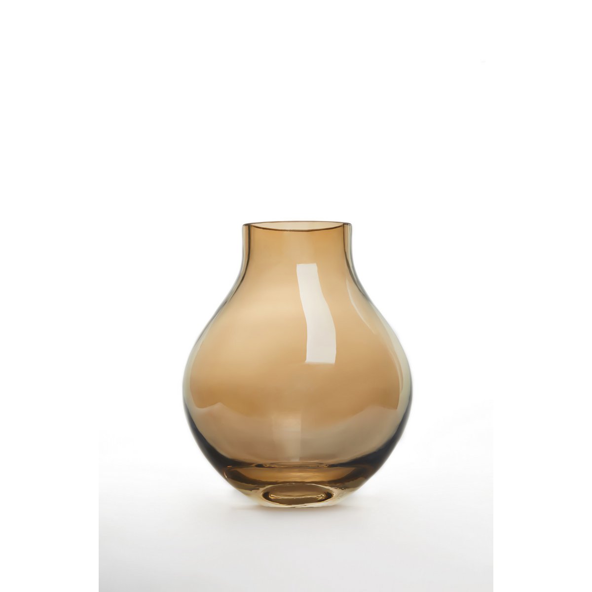 moderne luxe glazen vaas, gegalvaniseerd, boldesign, serie: ENVIE 18GO