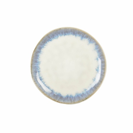 Lichtblauwe dessertplaat 20 cm