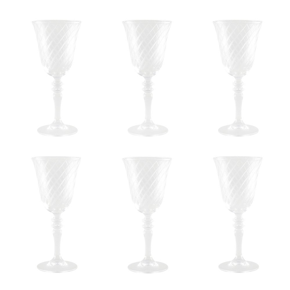 H20cm wijnglazen - veel 6