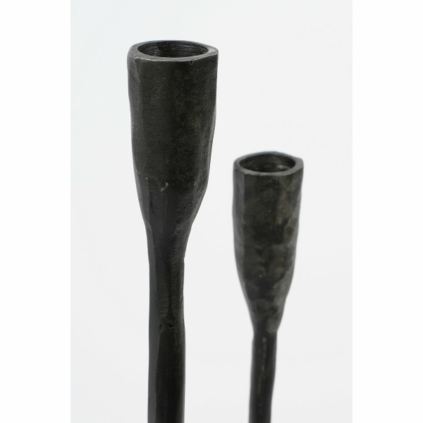 Stretto Kandelaar - L21 x B10 x H41 cm - Zwart