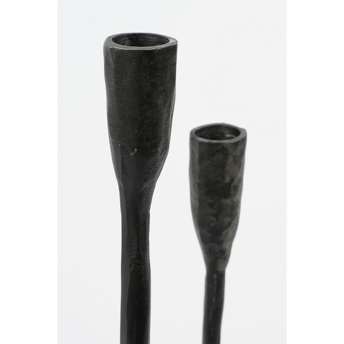 Stretto Kandelaar - L21 x B10 x H41 cm - Zwart