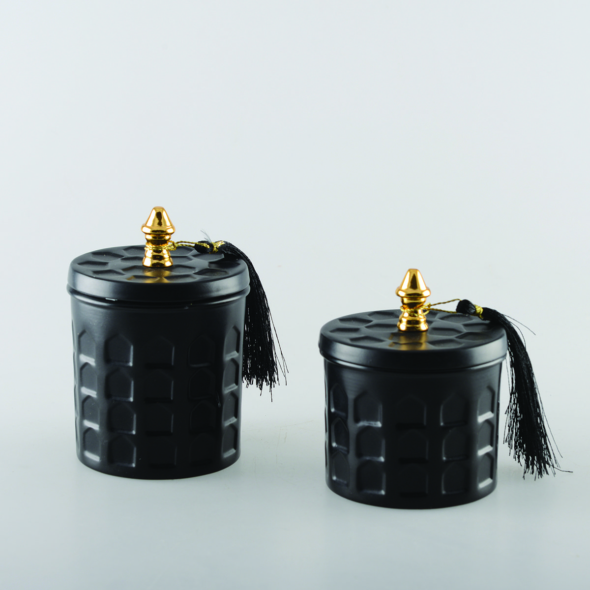 Mat Black Box kaar vanille parfum 8*12 cm