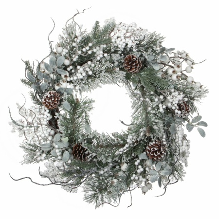 Hardy Kerstkrans - Ø50 cm - Groen