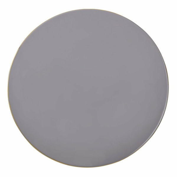 Bijzettafel rond ø 45 H 45 cm Decoratieve tafel Lampentafel Salontafel Glamtafel Metaal en email