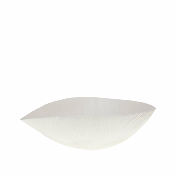Beige Matte Bowl 38.5x29x14.5cm
