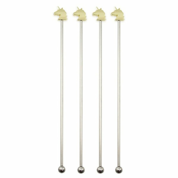 Golden Unicorn Mixers - Set van 4
