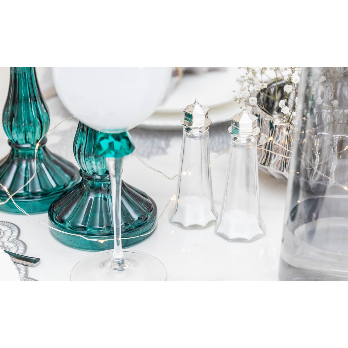 Zilverzout en peper 4.6x4.6x11.5 cm