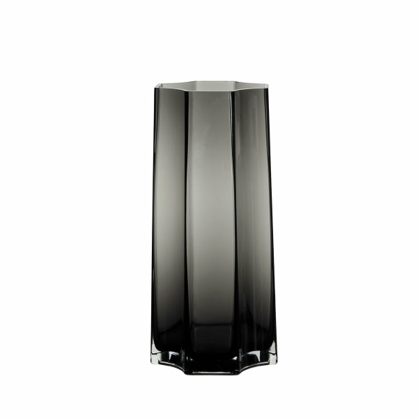 Modern-Klassiek Luxe hoge vaas, stijlvol Belgisch design, LENOX 40 Grijs