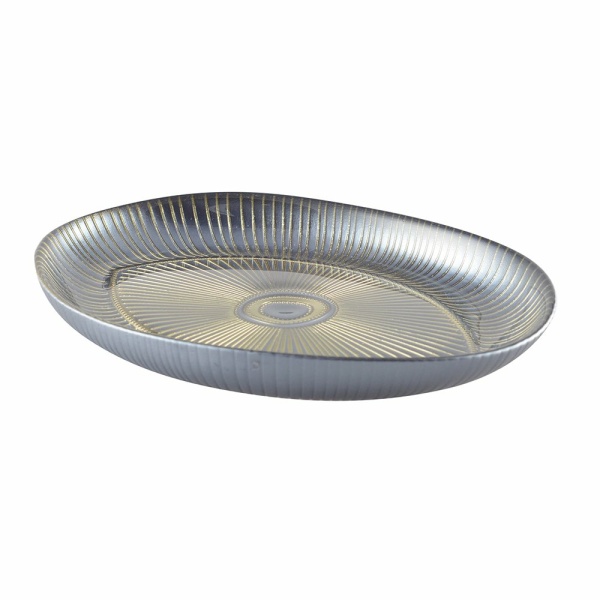 22x15,5 cm Silver Oval Cup