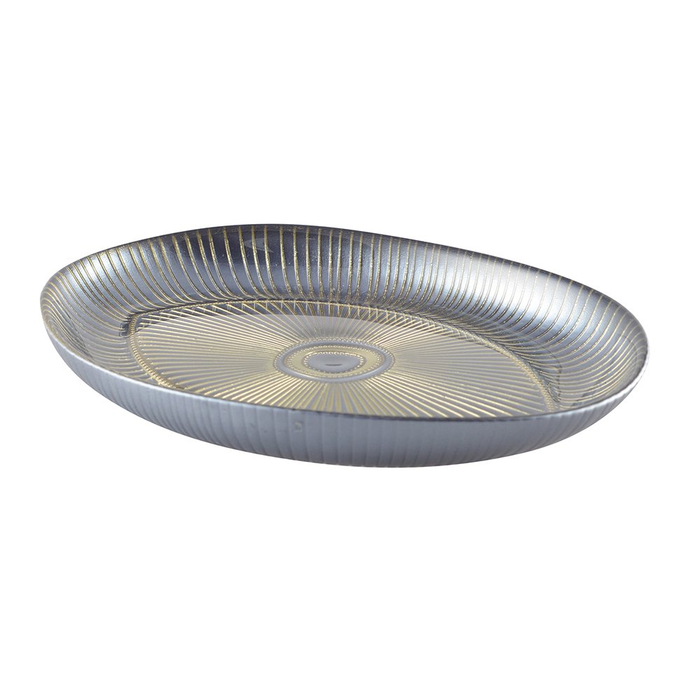 22x15,5 cm Silver Oval Cup