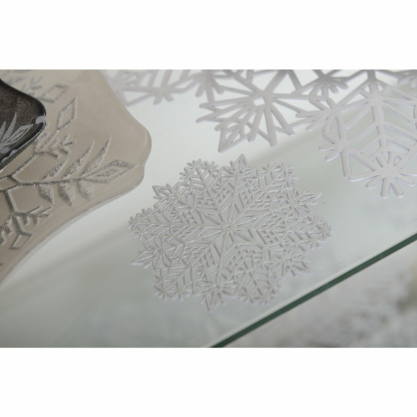 Silver Flake Glass - veel van 6