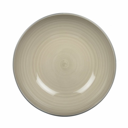 United Taupe Hollow Plate - Coachella