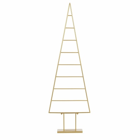 Decoratie Kerstboom - L50 x B15 x H152 cm - Metaal - Goud